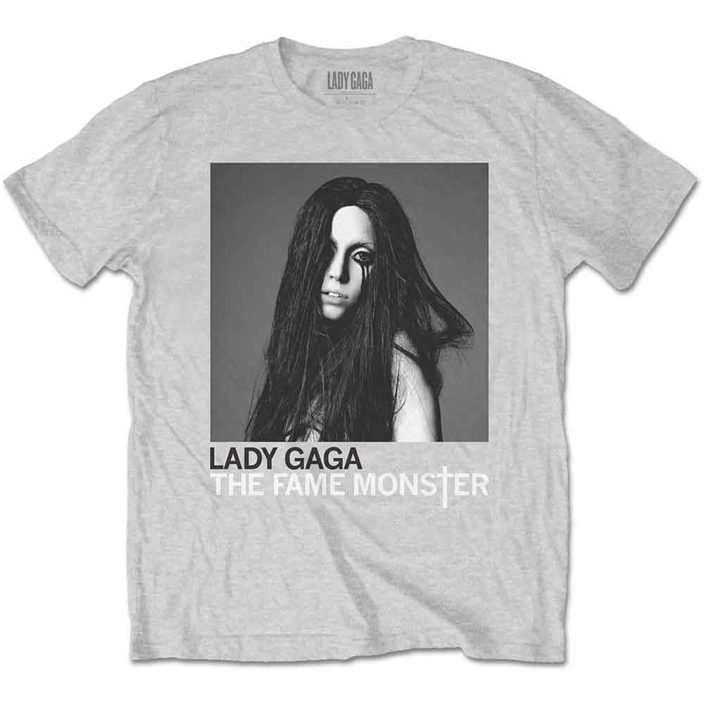 Lady Gaga Unisex T-Shirt: Fame Monster (Grey)