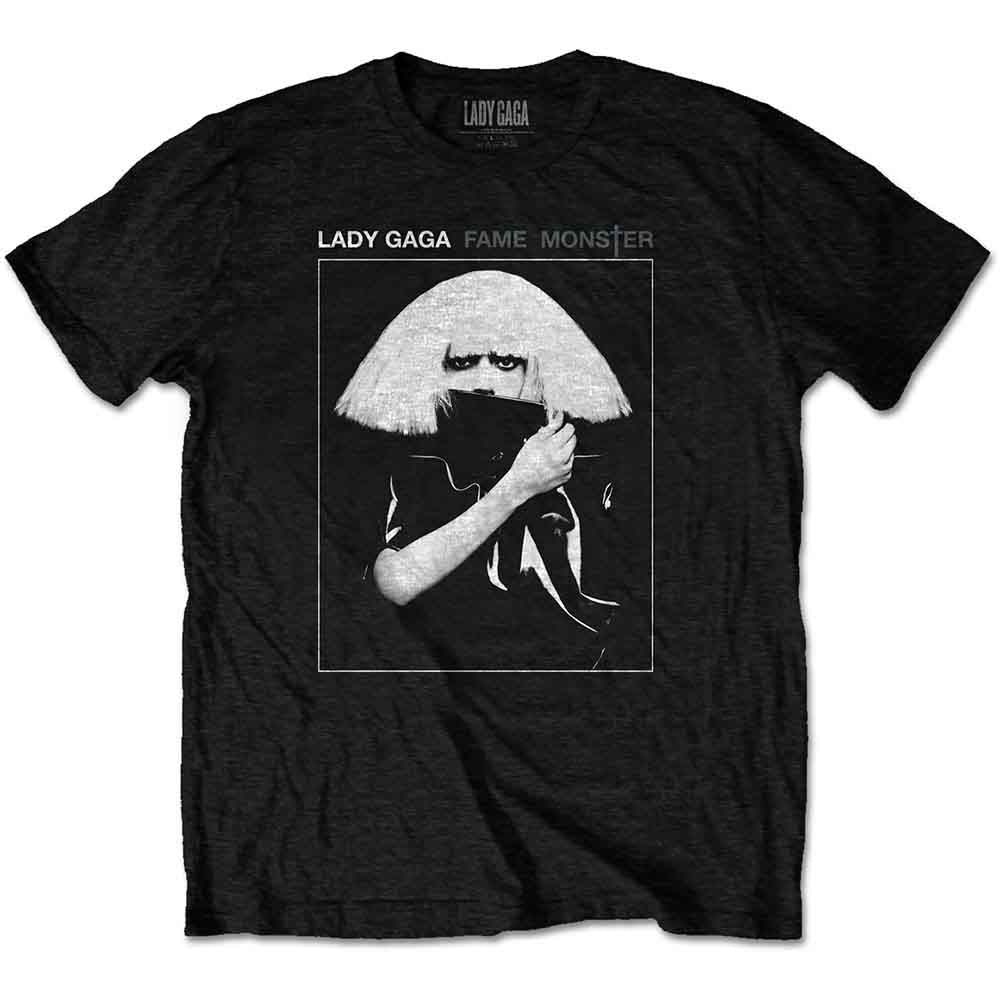 Lady Gaga Unisex T-Shirt: Fame (Black)