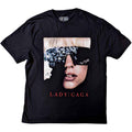 Lady Gaga Unisex T-Shirt: The Fame Photo (Black)