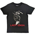 Lady Gaga Unisex T-Shirt: Leather Jacket (Black)