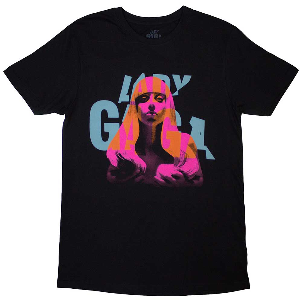 Lady Gaga Unisex T-Shirt: Artpop Cover (Black) (Back Print)