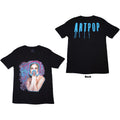 Lady Gaga Unisex T-Shirt: Artpop Goggles (Black) (Back Print)