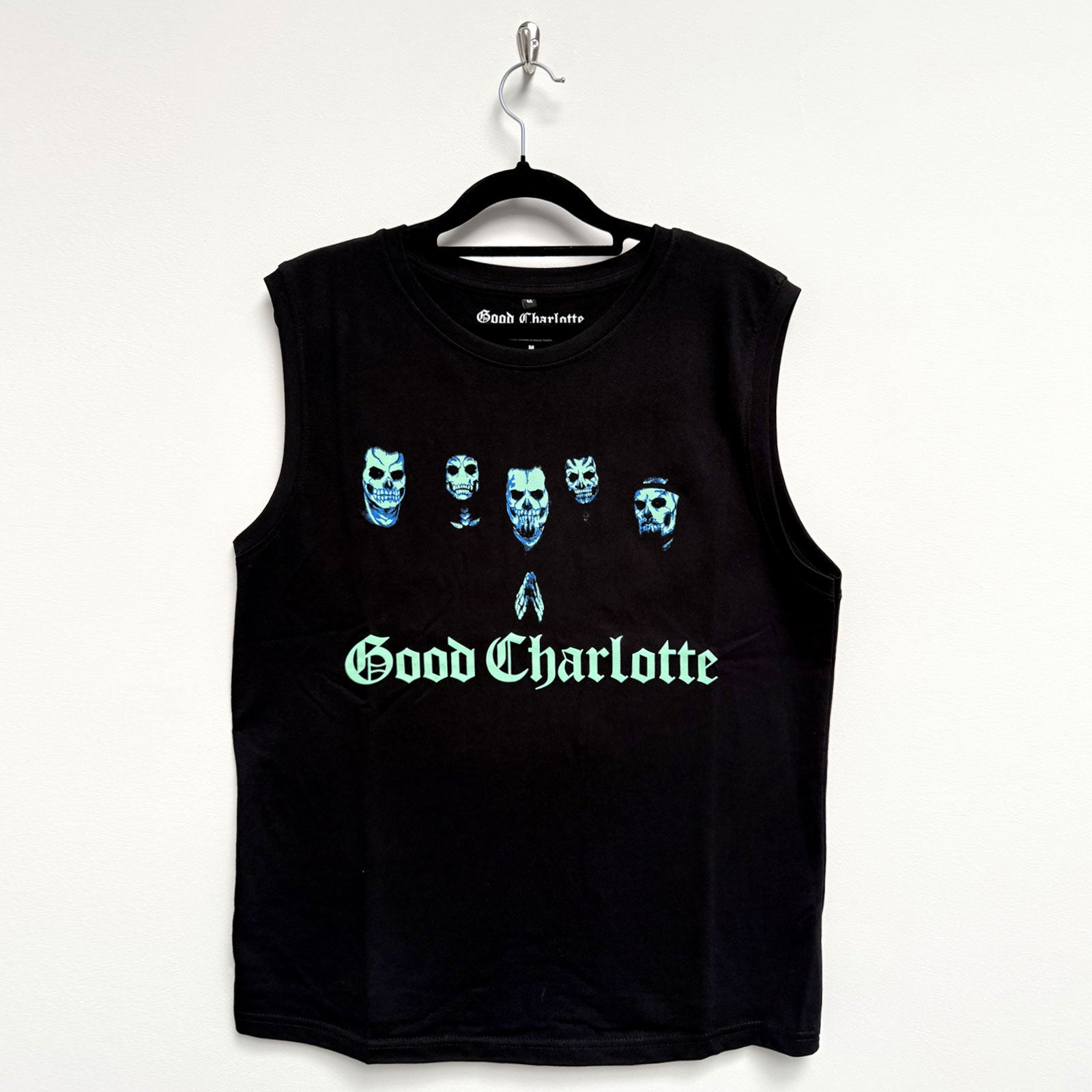 Good Charlotte Unisex Tank T-Shirt: Generation Rx Skull Faces (Black)