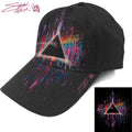 Pink Floyd Unisex Baseball Cap: Dark Side of the Moon Pink Splatter (Black)