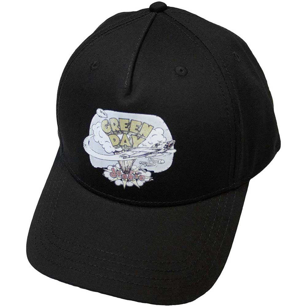 Green Day Unisex Baseball Cap: Dookie (Black)