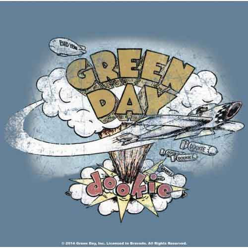Green Day Single Cork Coaster: Dookie