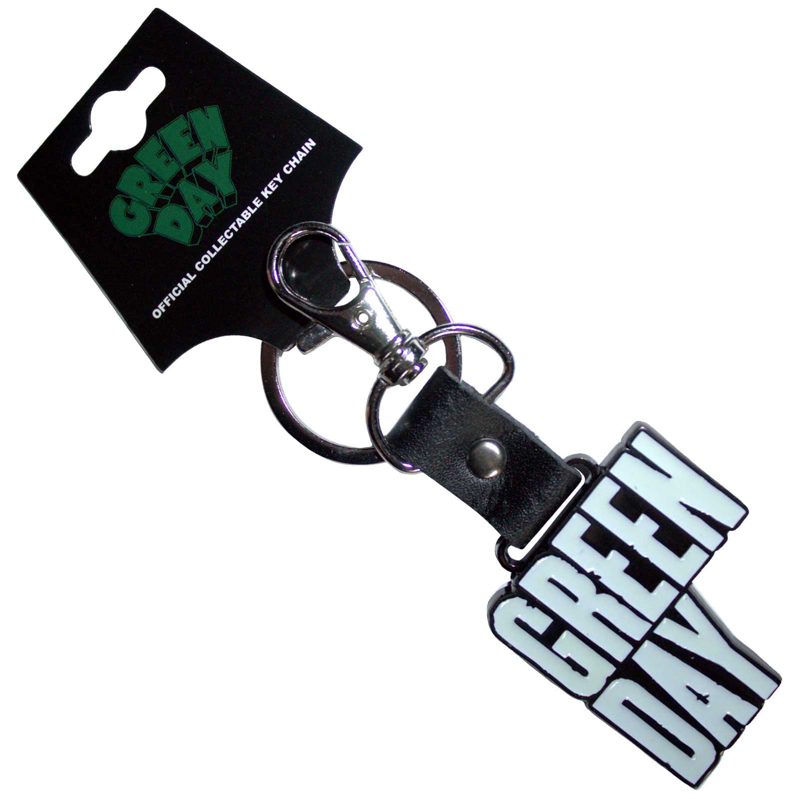 Green Day Keychain: Stacked Logo (Glow-in-the-Dark)