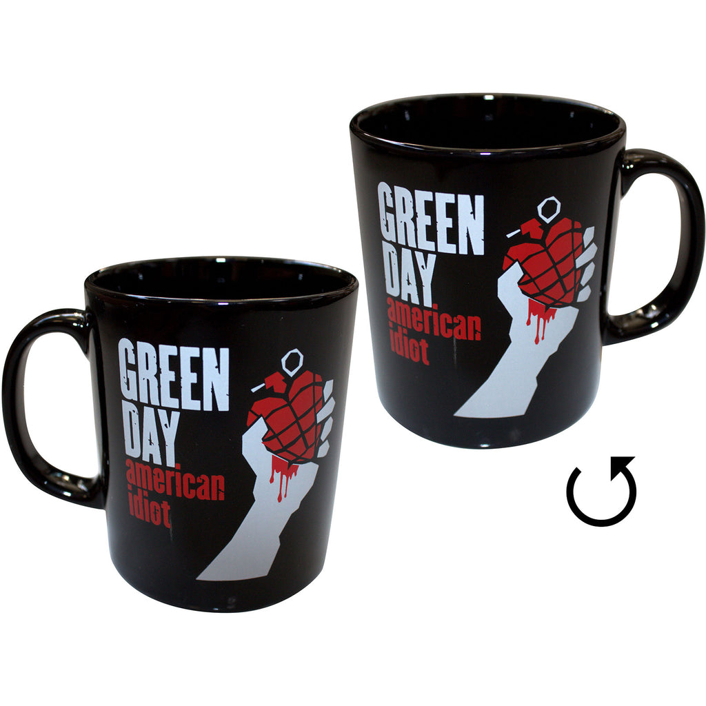 Green Day Unboxed Mug: American Idiot (Black)