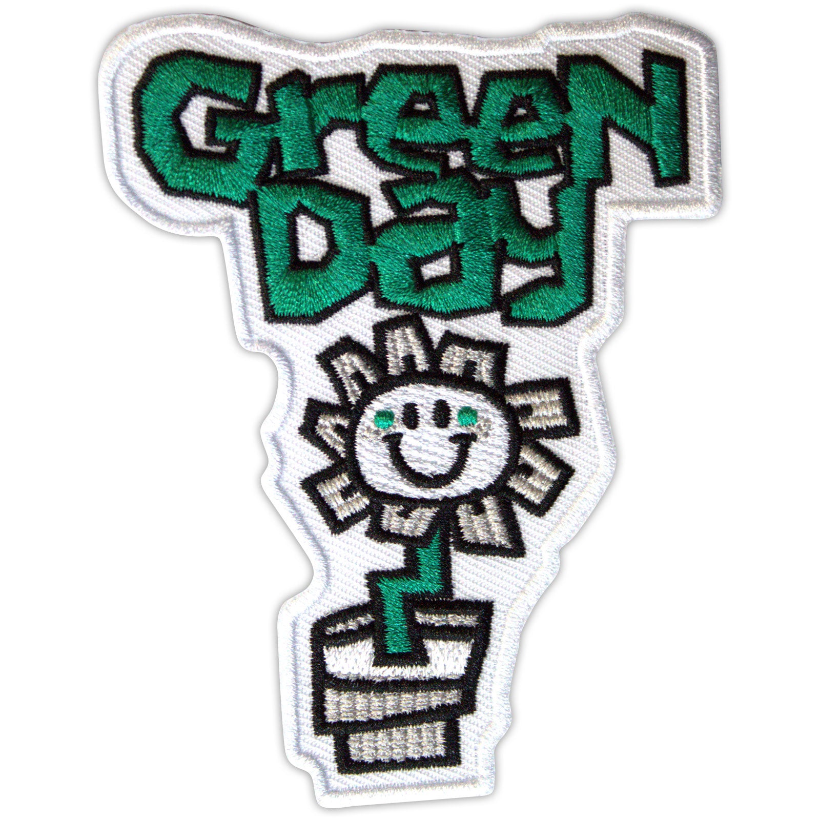 Green Day Standard Patch: Flower Pot