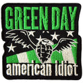 Green Day Standard Patch: American Idiot Wings