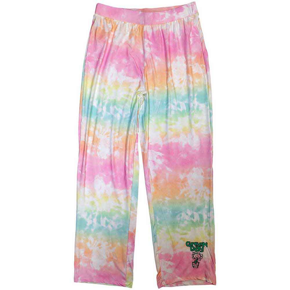 Green Day Ladies Pyjamas: Flower Pot (Pastel)