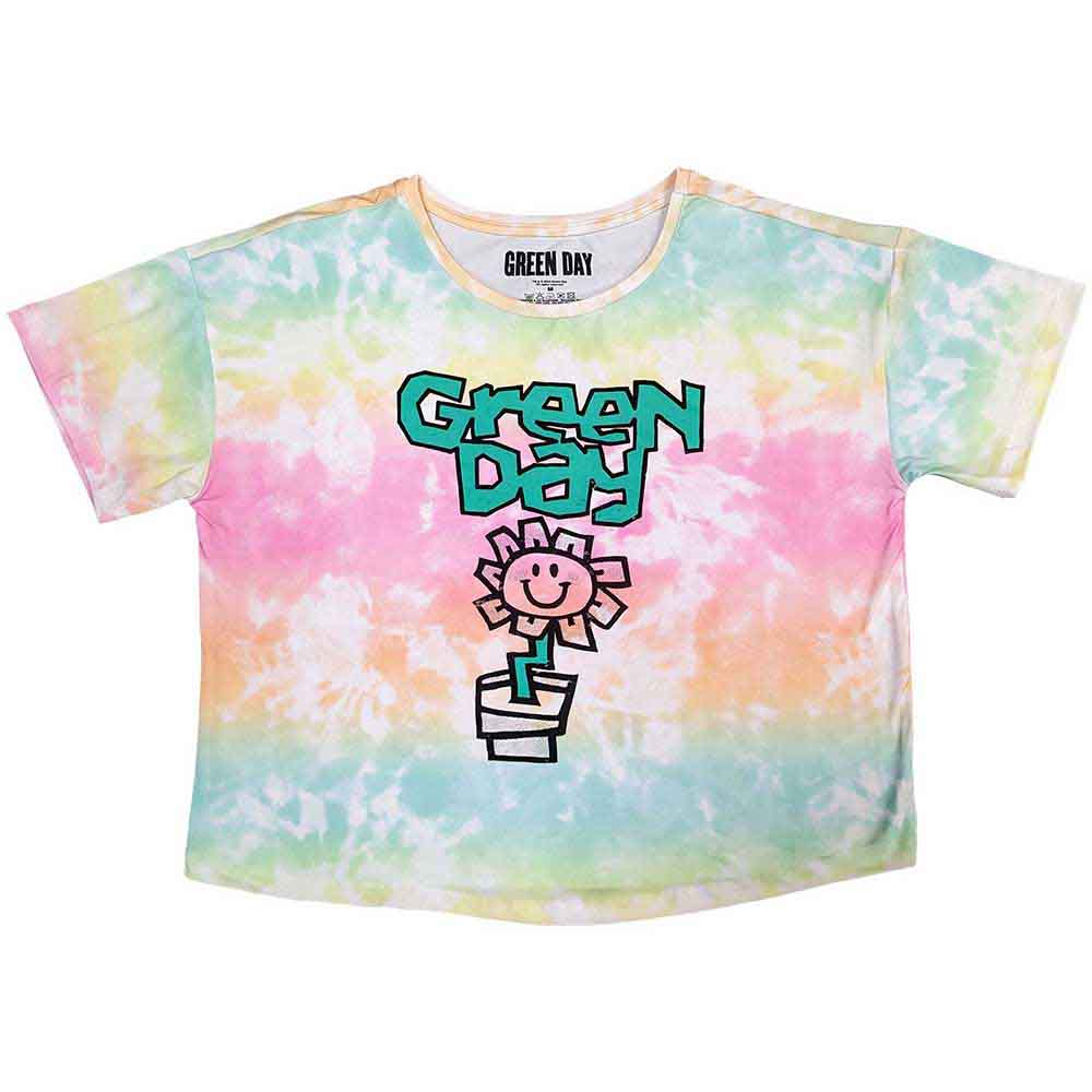 Green Day Ladies Pyjamas: Flower Pot (Pastel)