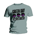 Green Day Unisex T-Shirt: Three Heads Better Than One (Grey)
