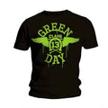 Green Day Unisex T-Shirt: Neon Black (Black)