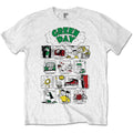 Green Day Unisex T-Shirt: Dookie RRHOF (White)
