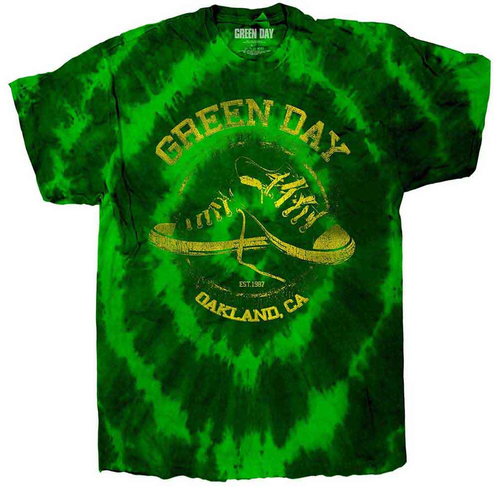 Green Day Kids T-Shirt: All Stars (Green) (Wash Collection)