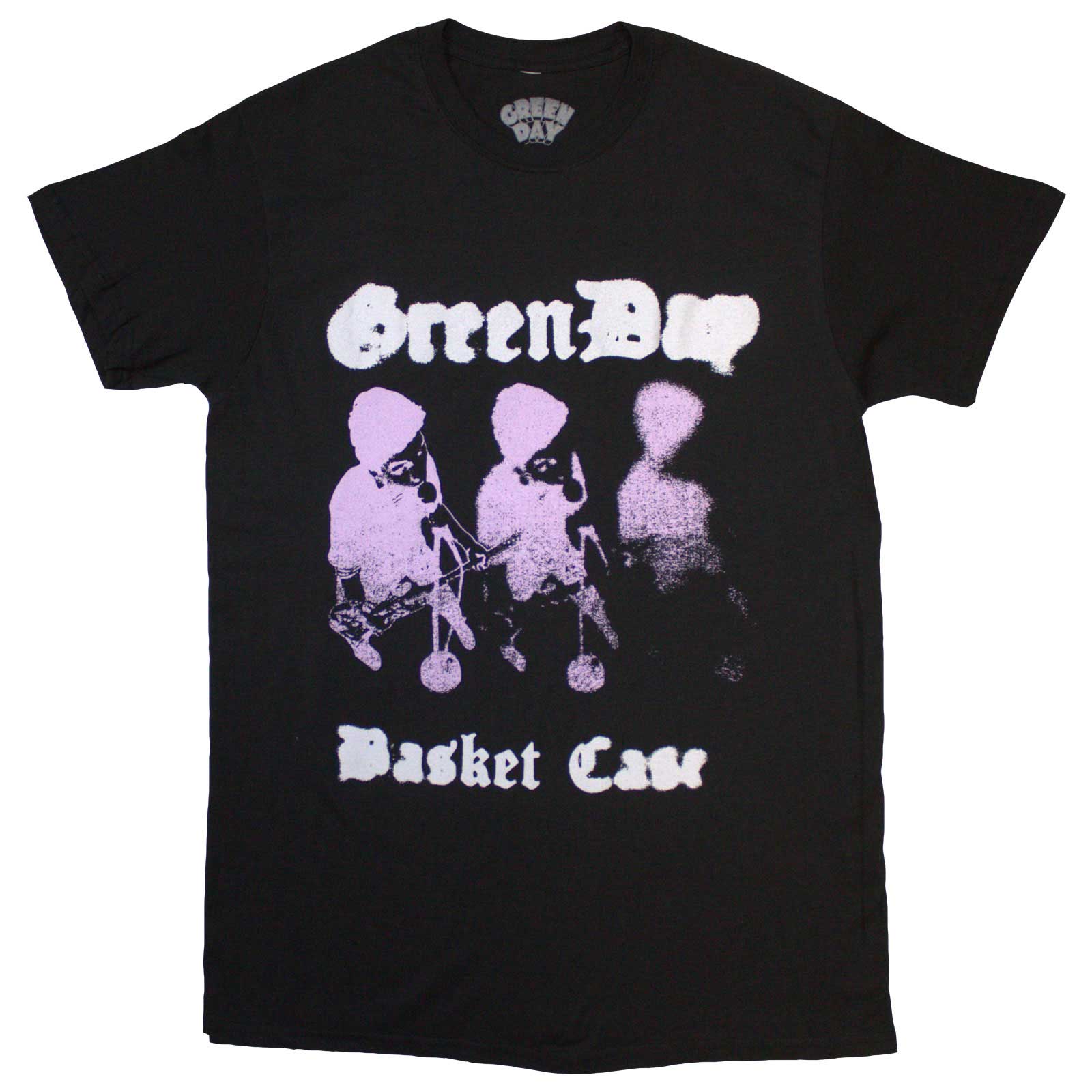 Green Day Unisex T-Shirt: Basket Case (Black)