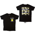 Green Day Unisex T-Shirt: Nimrod Pocket Mugshots (Black) (Back Print)