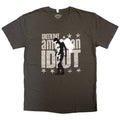 Green Day Unisex T-Shirt: Am Idiot Angel (Charcoal Grey)