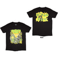 Green Day Unisex T-Shirt: Psychedelic Kerplunk (Black) (Back Print)