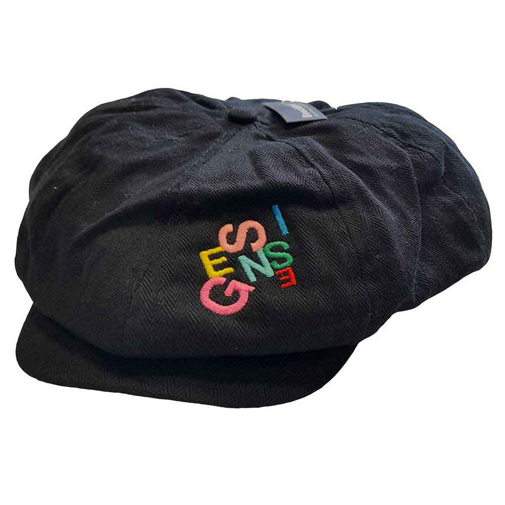 Genesis Unisex News Boy Cap: Scatter (Black) (Ex-Tour)