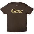 Gene Unisex T-Shirt: Classic Logo (Brown)