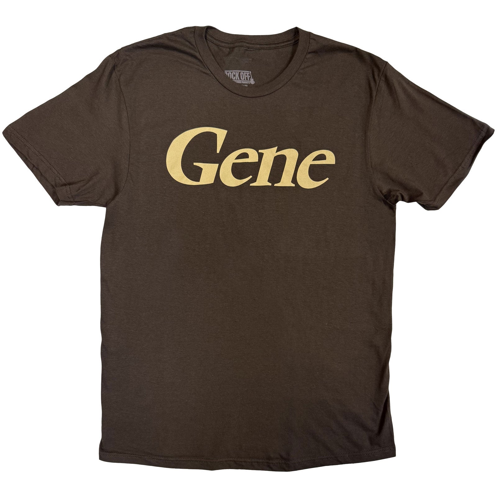 Gene Unisex T-Shirt: Classic Logo (Brown)