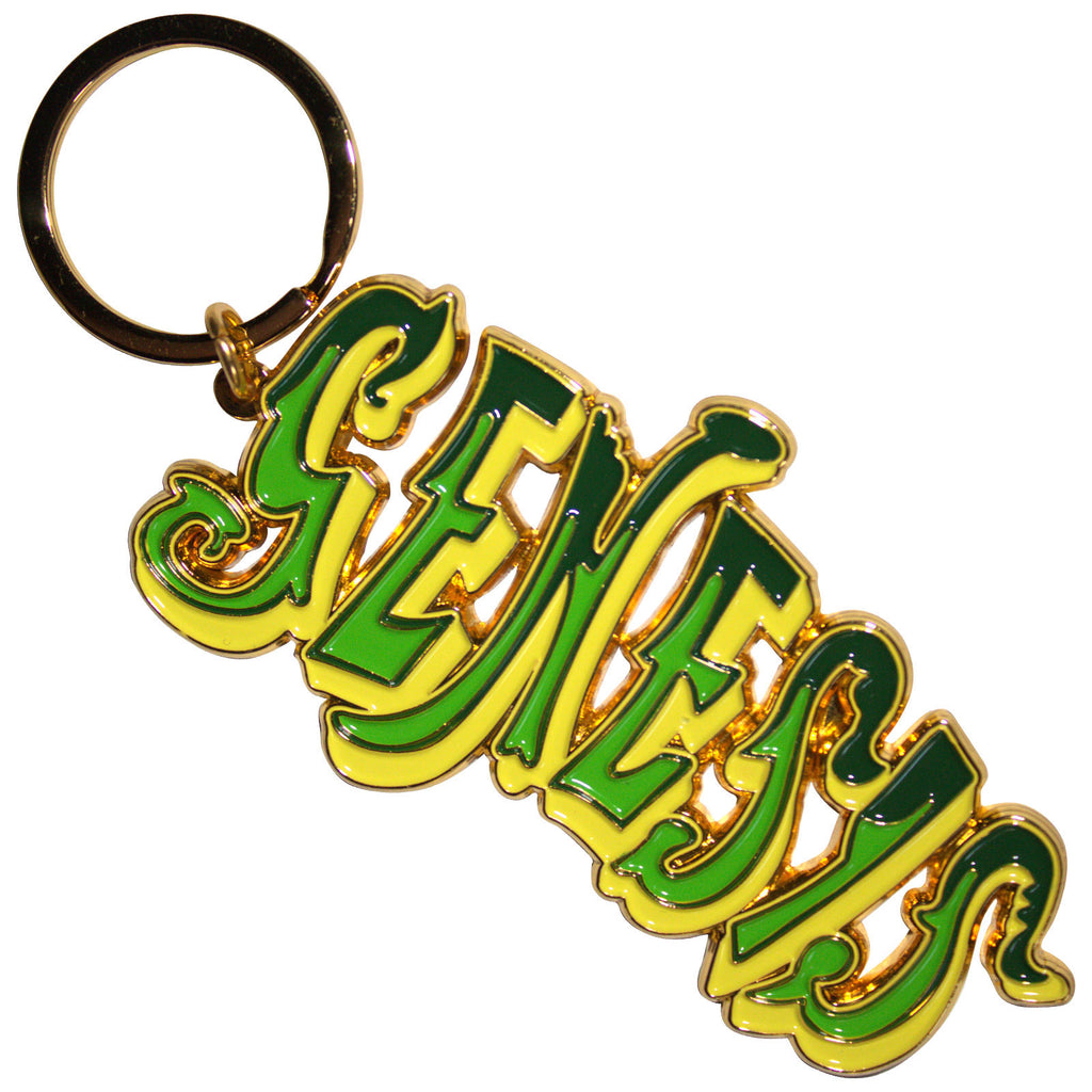 Genesis Keychain: Green Classic Logo