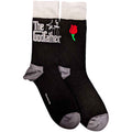 The Godfather Unisex Ankle Socks: Logo White (Black) (UK Size 7 - 11)