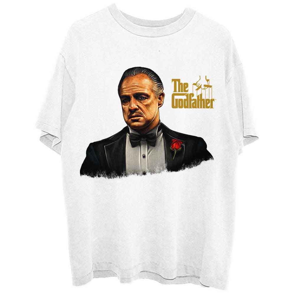 The Godfather Unisex T-Shirt: Don Sketch (White)