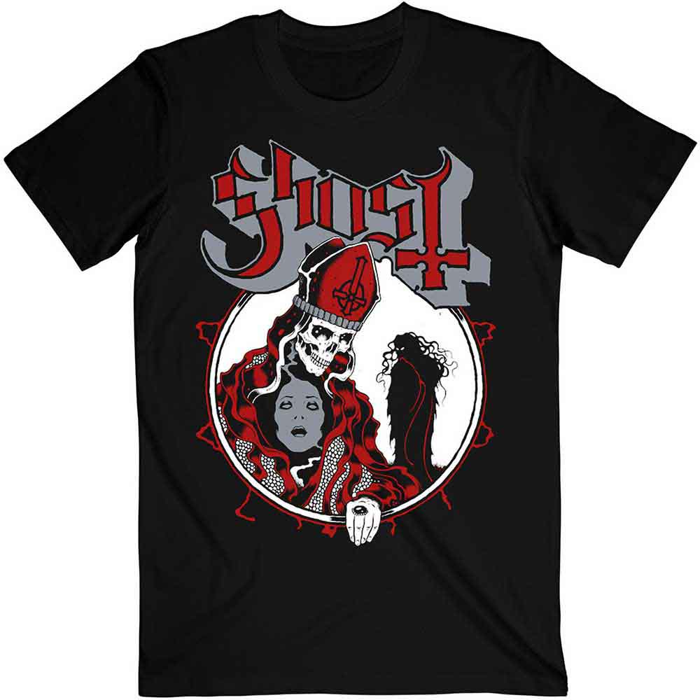 Ghost Unisex T-Shirt: Hi-Red Possession (Black)