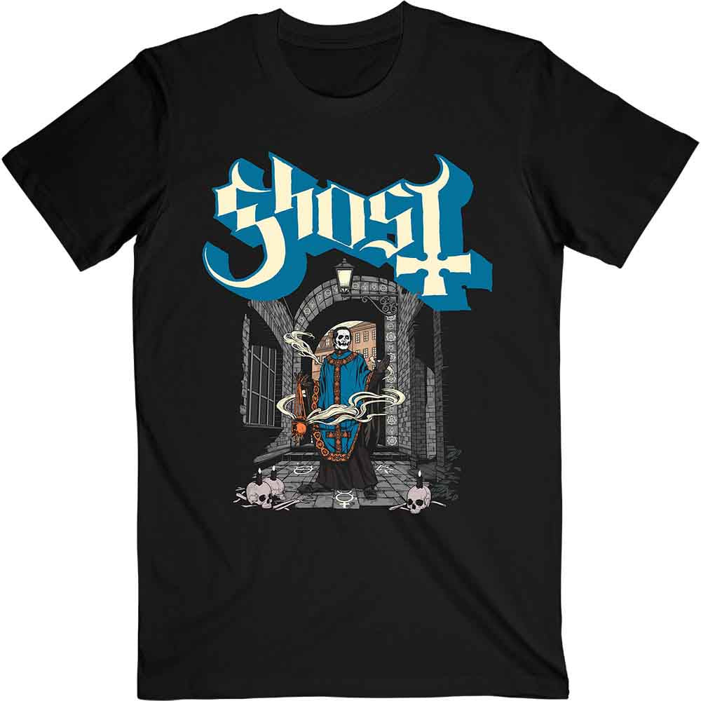 Ghost Unisex T-Shirt: Incense (Black)