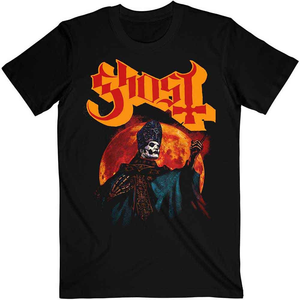 Ghost Unisex T-Shirt: Hunter's Moon (Black)