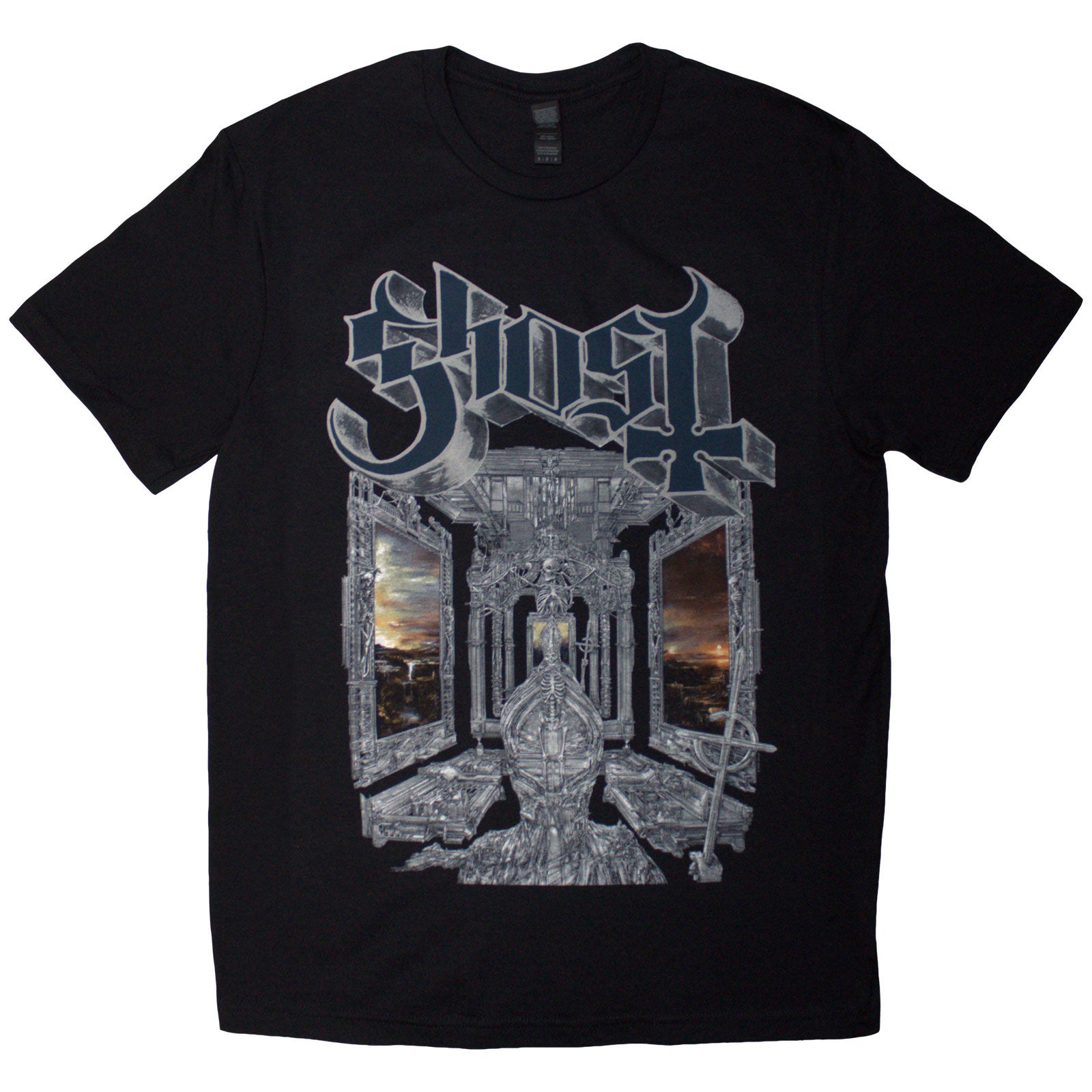 Ghost Unisex T-Shirt: Skeleta (Black)