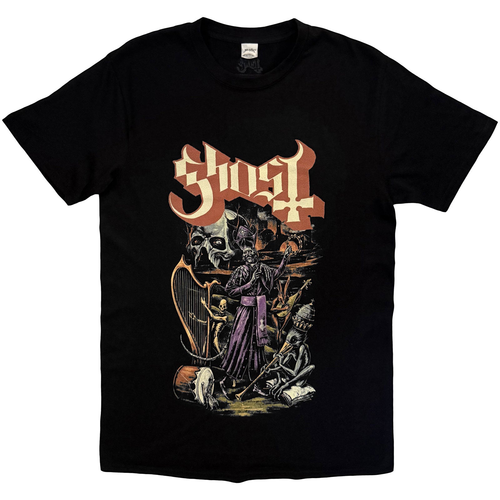 Ghost Unisex T-Shirt: What Music They Make (Black)