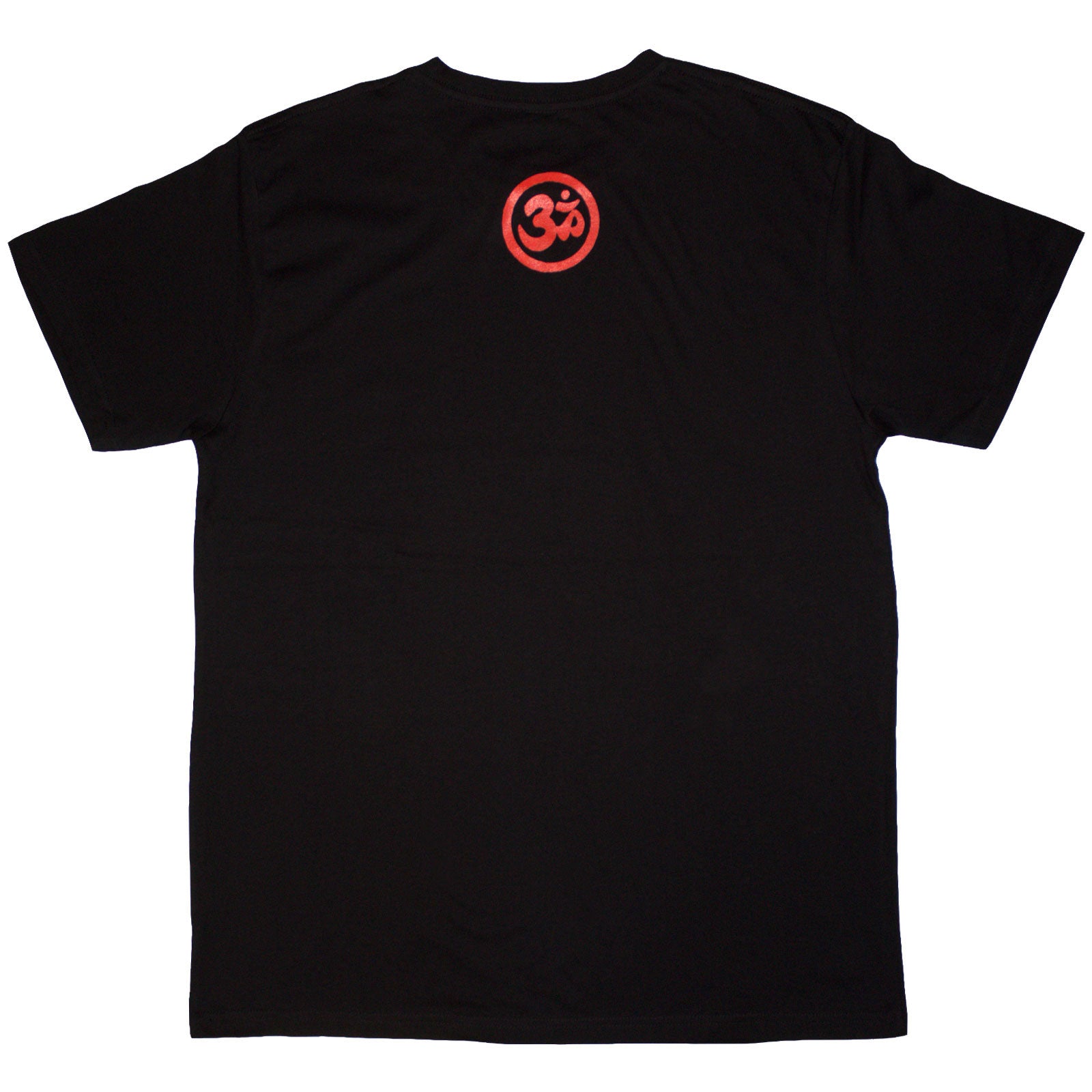 George Harrison Unisex T-Shirt: Dark Horse Logo (Black) (Back Print)