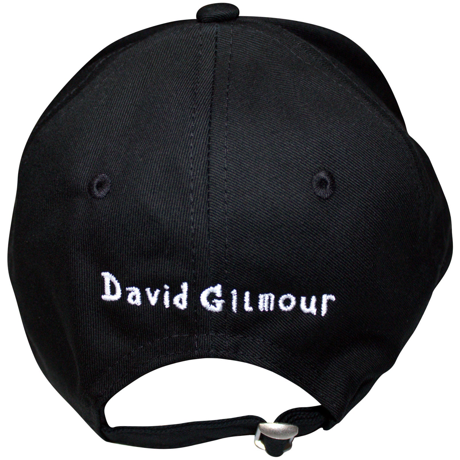 David Gilmour Unisex Baseball Cap: Luck & Strange (Black) (Ex-Tour)