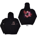 David Gilmour Unisex Pullover Hoodie: Luck & Strange London (Black) (Back Print & Ex-Tour)