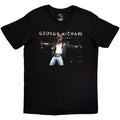 George Michael Unisex T-Shirt: George Michael On Stage (Black)