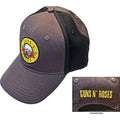 Guns N' Roses Unisex Baseball Cap: Circle Logo (Black & Charcoal Grey) (2-Tone)
