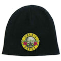 Guns N' Roses Unisex Beanie Hat: Bullet Logo (Black)