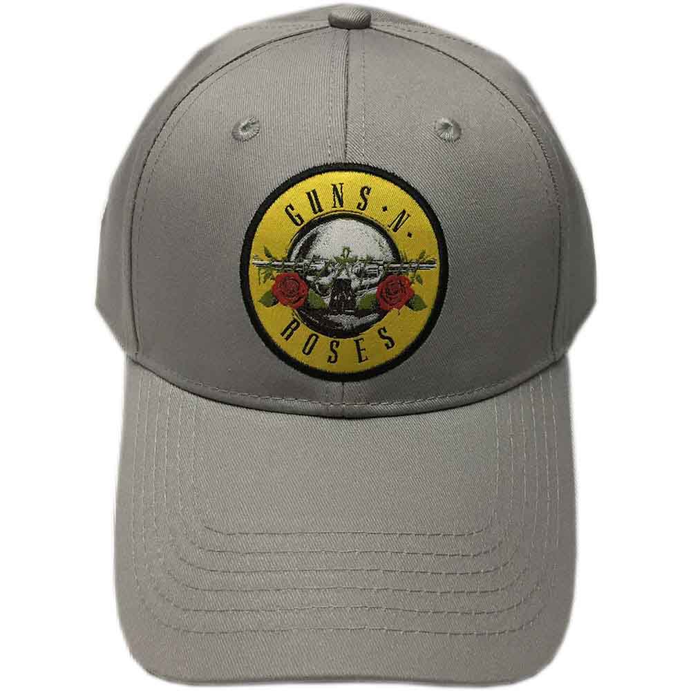 Guns N' Roses Unisex Baseball Cap: Circle Logo (Grey)