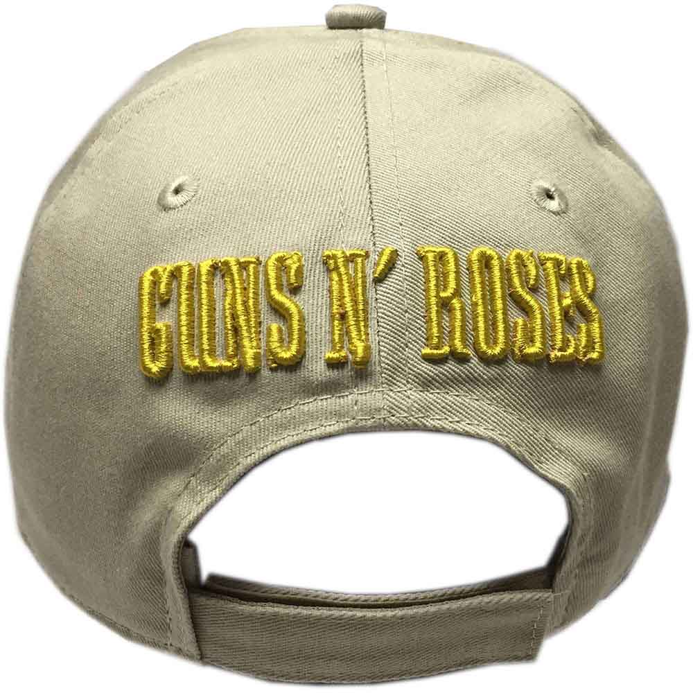 Guns N' Roses Unisex Baseball Cap: Circle Logo (Sand)