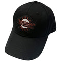 Guns N' Roses Unisex Baseball Cap: Red Circle Logo (Black)