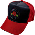 Guns N' Roses Unisex Baseball Cap: Rose (Red & Black)