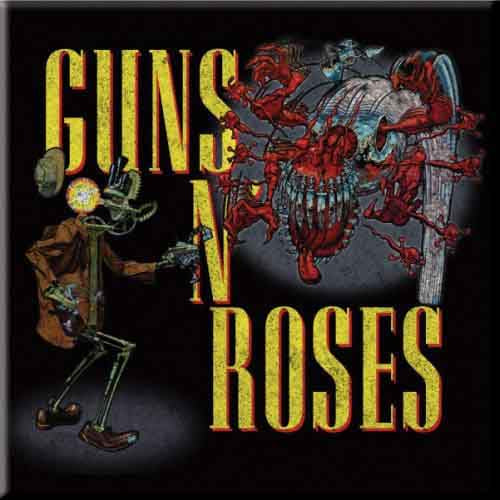 Guns N' Roses Fridge Magnet: Attack
