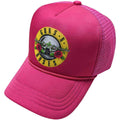 Guns N' Roses Unisex Mesh Back Cap: Classic Logo (Pink)