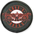 Guns N' Roses Standard Patch: Red Circle Logo