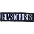 Guns N' Roses Standard Patch: Text Logo