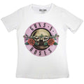 Guns N' Roses Ladies T-Shirt: Classic Logo (White)